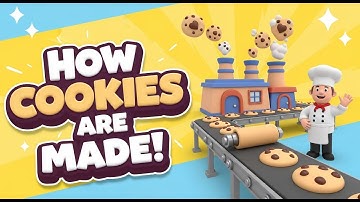 How Cookies Are Made in Factory | Chocolate Chip Cookies  | The Chocolate Chip Cookie Music Video