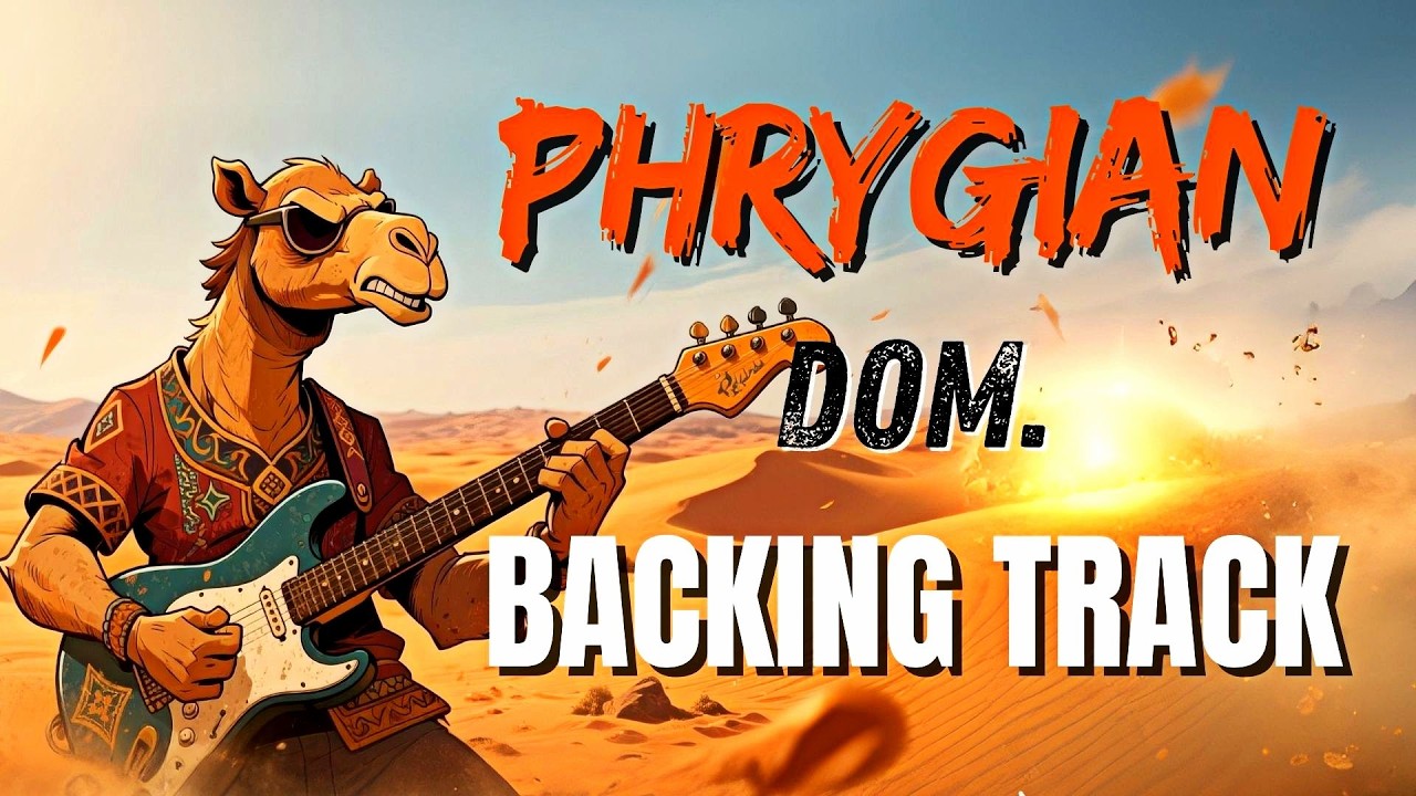 Phrygian Dominant in E 🤟 Oriental Heavy Rock Backing Track 🎸