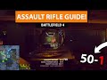 Top 5 BEST Assault Rifles | Battlefield 4 Tips for Beginners (2021)