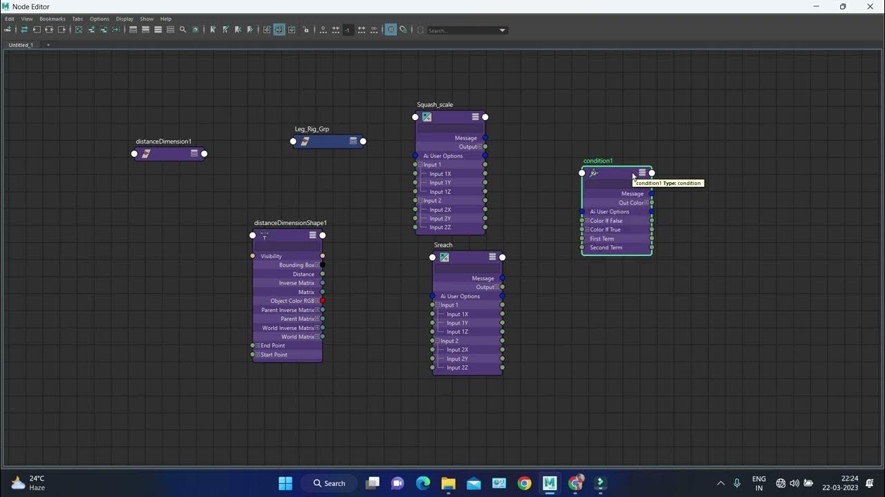 Maya Leg Squash and Stretch Rig beginners YouTube