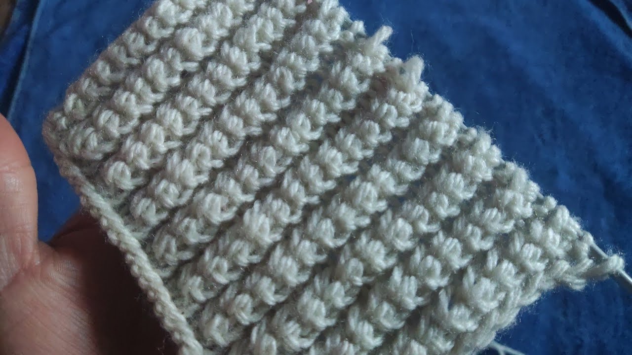 knitting two rows repeat pattern in easy way and latest - YouTube