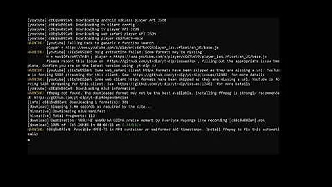 How to download youtube videos with cmd