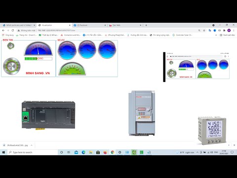 ĐIỀU KHIỂN PLC SCHNEIDER QUA WEBSITE VÀ GIÁM SÁT QUA ĐIỆN THOẠI TỪ XA|WEB VISUALIZATION PLC M241