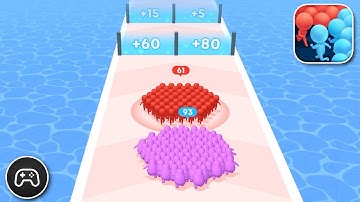 Count Masters - Gameplay Walkthrough Part 25 - Basic Levels 181-184 (iOS, Android) iPad Gameplay