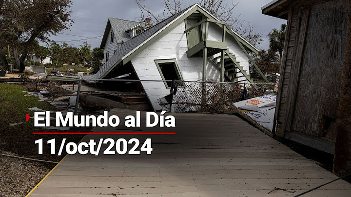 #ElMundoAlDía | Hispanos en Florida se enfrentan ante la devastación del huracán "Milton"