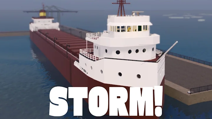 The Sinking Of The SS Edmund Fitzgerald 1 || Roblox Sail And Sink Simulator