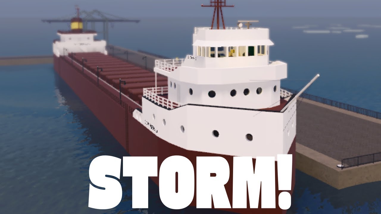 The Sinking Of The SS Edmund Fitzgerald 1 || Roblox Sail And Sink Simulator