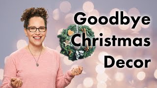 🎄 Declutter and decorate with me! Reasonable Minimalist Christmas style!