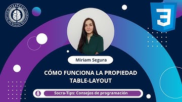 SocraTips - Cómo funciona la propiedad "table-layout" de CSS  - SocraTech