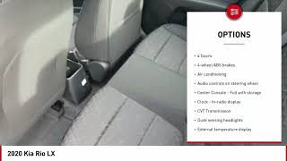 2020 Kia Rio Denver Co 42004V
