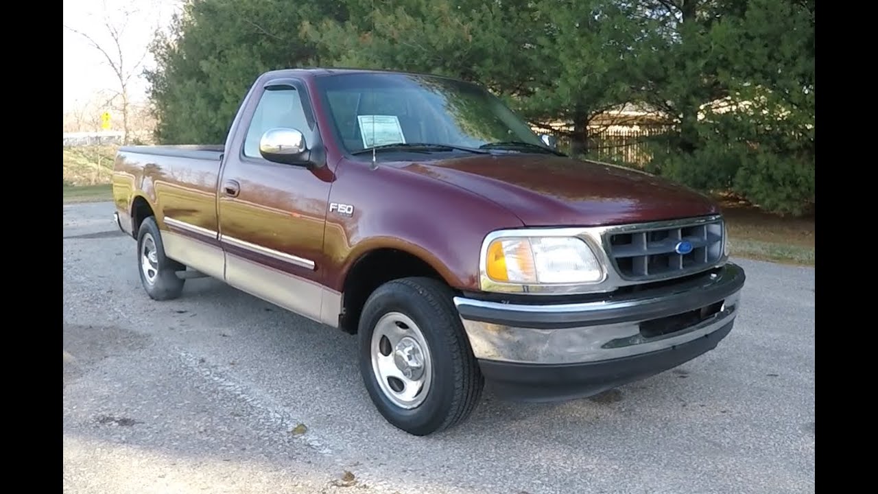 1997 Ford F 150 Xlt Regular Cab Styleside 4x2 17952b