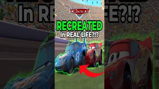 How An ICONIC Disney Cars Scene Was RECREATED In Real Life! 🤯 #shorts