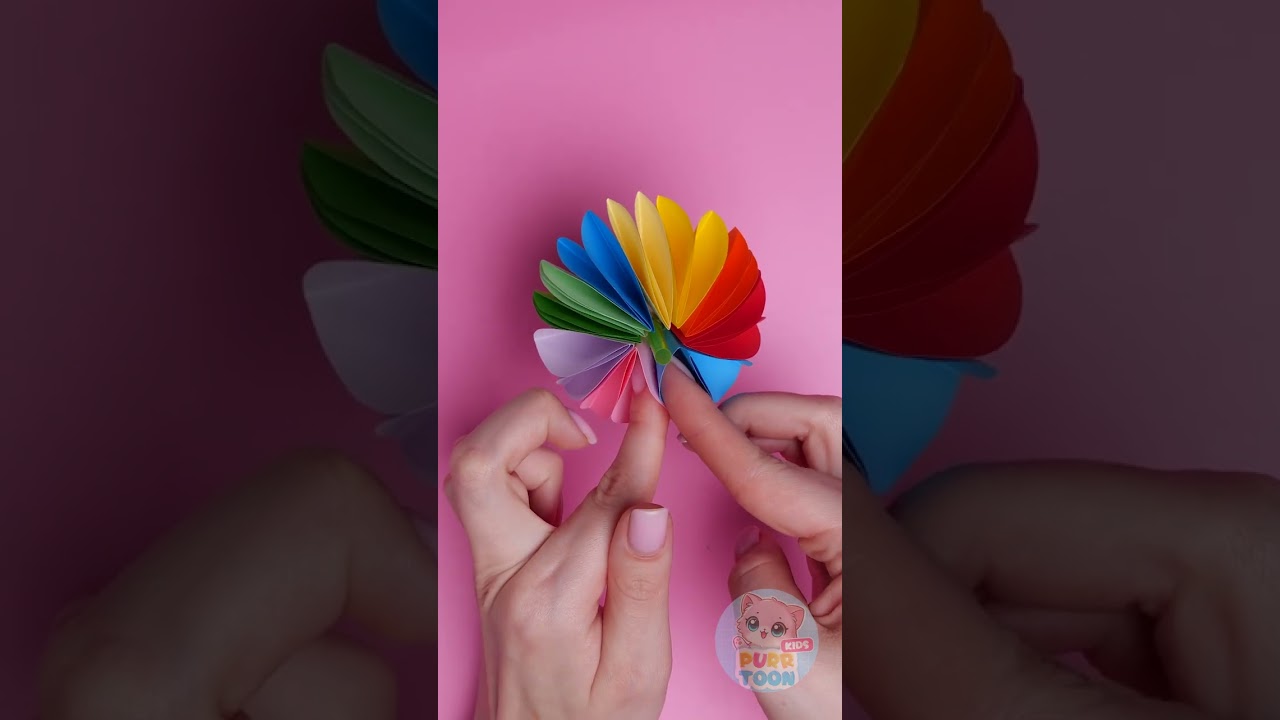 Crafting a Colorful Umbrella for Your Beloved Doll! 🌈☂️