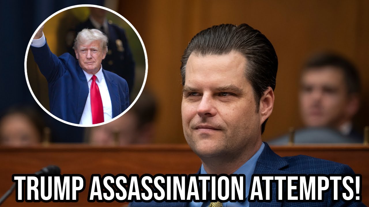 BREAKING: Matt Gaetz URGENT Press Conference on Trump Assassination Attempts!