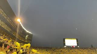 Michigan Stadium Flyover 9/11/21