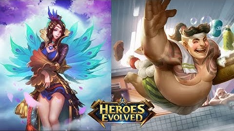 Heroes Evolved Chinese Version - New Skin for Lorelei & Arborus