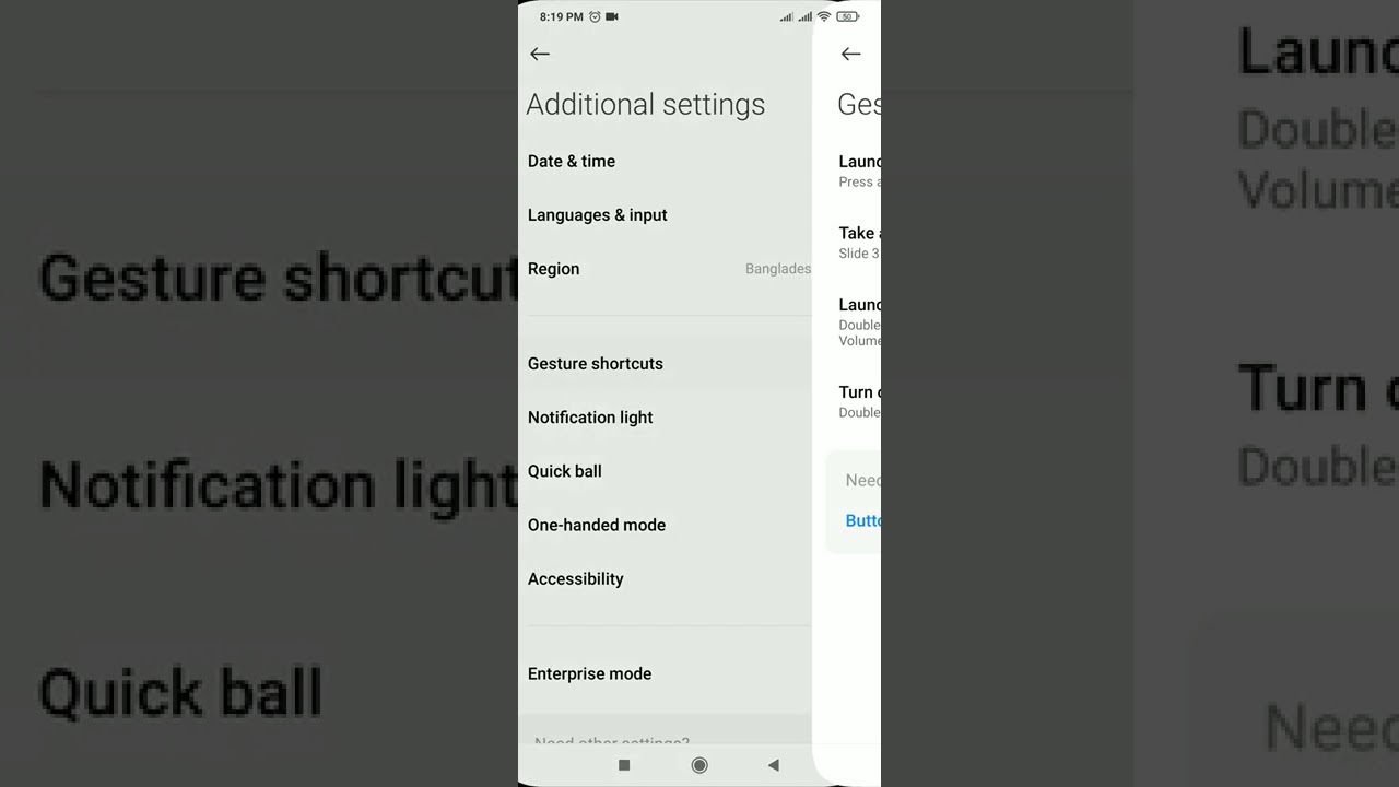 How to turn on torchlight/flashligt by power button YouTube