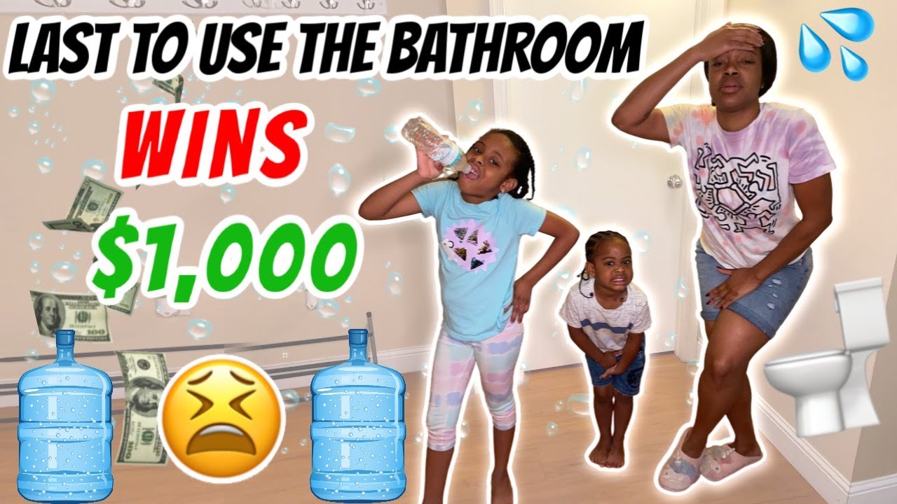 Last to use the bathroom challenge *Must Watch* YouTube