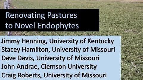 Establishment and First Year Management-John Andrae