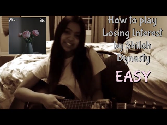 Shiloh Dynasty - Losing Interest EASY Guitar Tutorial With Chords