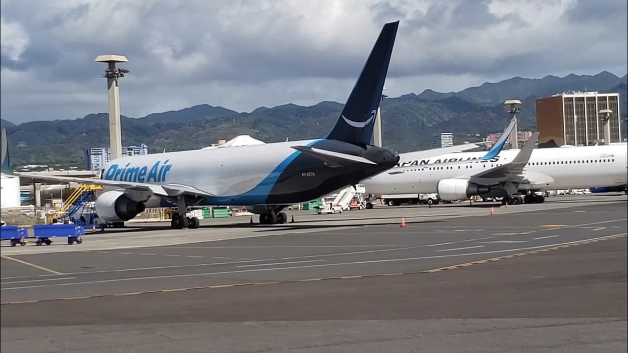 Amazon Prime Air Plane at HNL Airport Honolulu, Hawaii YouTube
