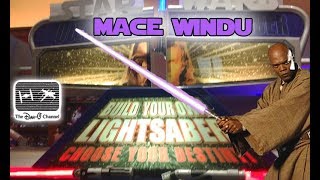 Star Wars | Build your own Mace Windu Lightsaber toy at Disneyland