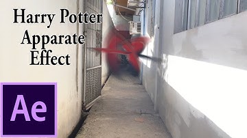 Harry Potter Apparate Effect in After Effects
