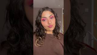 Pink eyeshadow vs lip colours #lipstick #makeup