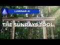 Adding Sunbeams With The Sunrays Tool - Luminar AI