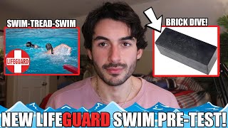 HOW TO SURVIVE THE NEW LIFEGUARD SWIM PRE-TEST! (*2024 AMERICAN RED CROSS*)