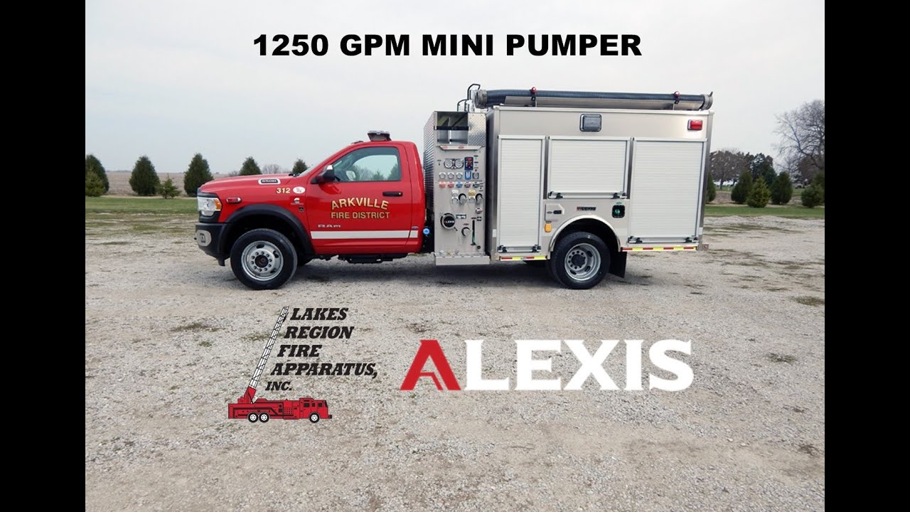 ARKVILLE FIRE DISTRICT MINI PUMPER 