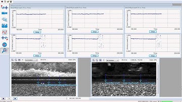 Monitoring and Recording Vertical and Longitudinal Displacement of Rail Track in Real Time