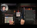 Live from afar  ableton push 3 standalone album with model 1 zen delay and polymoon