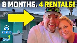 He Started 8 Months Ago. He Already Has 4 Rentals ($6,000 Cash Flow!)