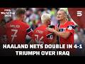 Haaland's Brace Powers Norway To Dominant 4-1 Win Over Iraq | ZO1H
