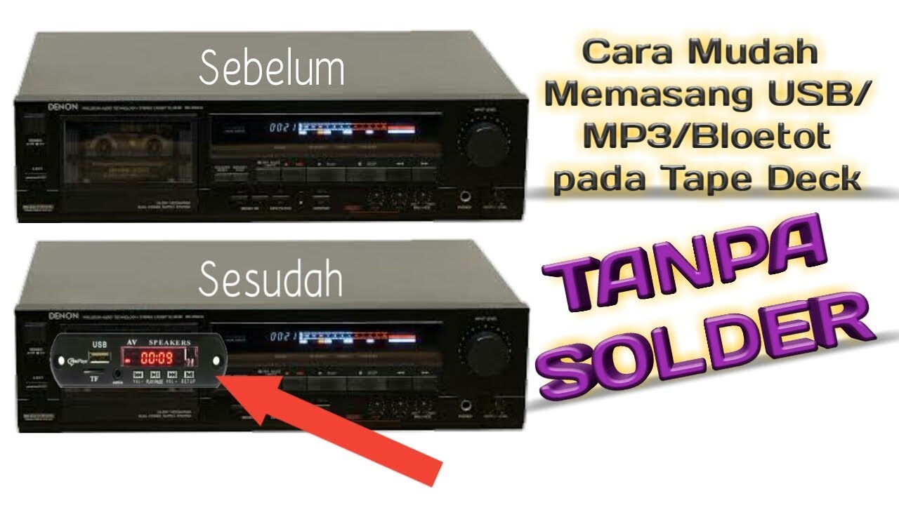 27 Terkini Cara Modifikasi Tape Mobil Avanza Pakai Usb