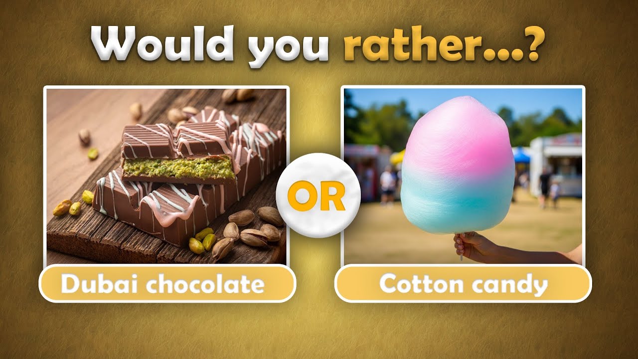 Что бы вы предпочли...? КУЛИНАРНЫЙ ВЫПУСК 🍦🍕