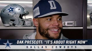 Dak Prescott On The Cowboys Opportunity To Be In The Playoffs Dallas Cowboys 18 Youtube