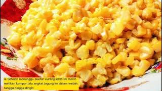 Membuat Jenis Makanan Yang Bergizi Untuk AUD|| Jasuke (Jagung Susu Keju)