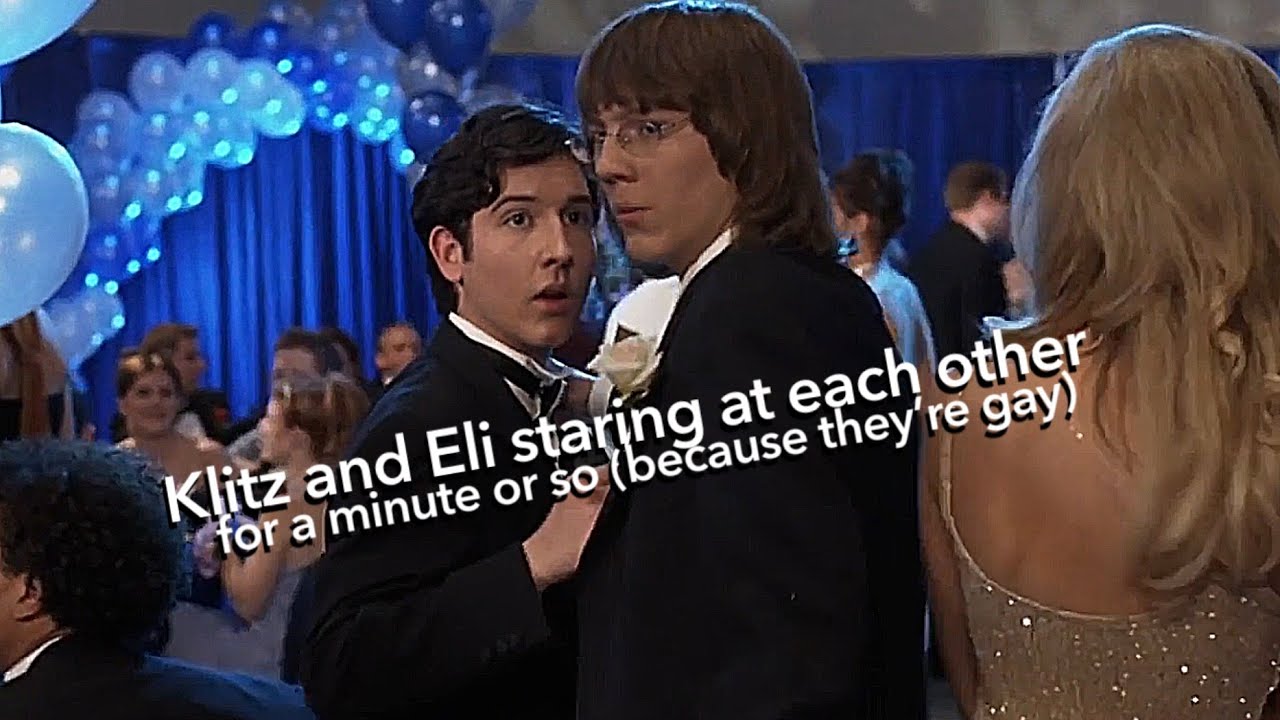 klitz n eli staring at each other for a good minute or so because i’ve had severe brainrot