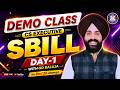 🎯CS Executive - SBILL DAY - 1 🚨| CS GD SALUJA | Demo Class Dec. 2026