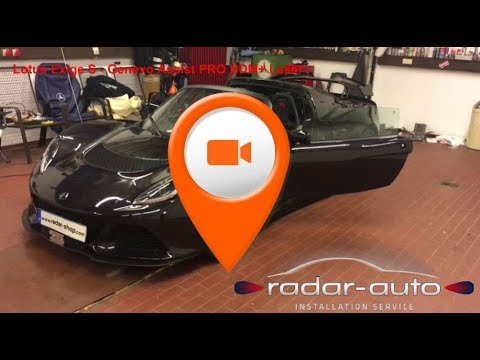 Lotus Exige S Installation Detecteur De Radar Service Radarwarner Detecteurs De Radar Youtube