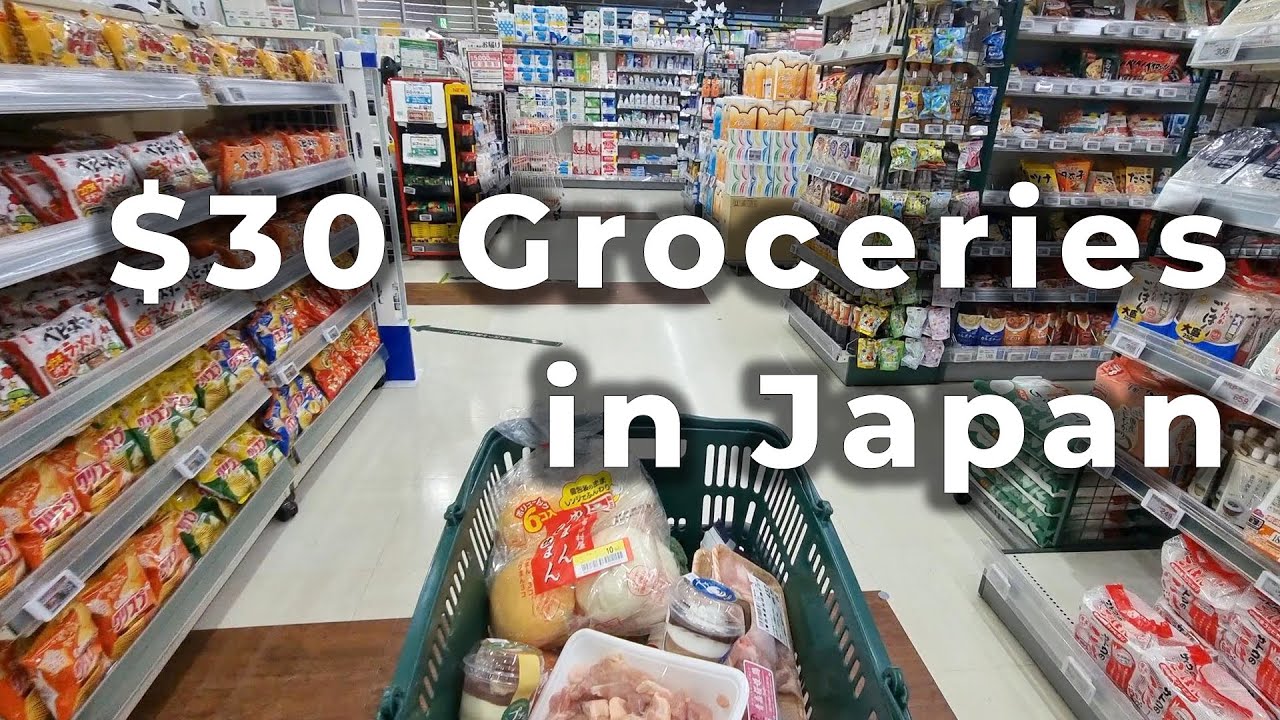$30 Supermarket Trip in Tokyo, Japan