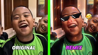 Original Vs Remix   Ipl Trumpet Kid  Viral Trumpet Sound Boy  Ippl Coming Trumpet