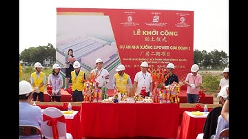 Tổ chức lễ khởi công chuyên nghiệp tại Tây Ninh | Dự án nhà xưởng S POWER giai đoạn 2
