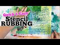 Stencil Rubbing Makes Stenciling Quick & Easy