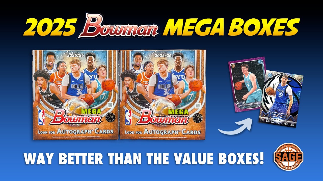 NEW** 2025-26 Bowman Basketball Mega Boxes ? #