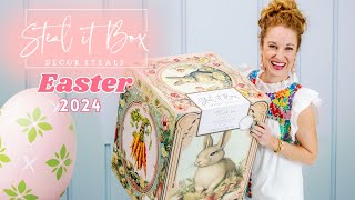 Happy Easter  Steal it Box Easter | Decor Steals Easter 2024 Box Unboxing