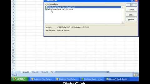 How to enable/disable classic menu in Office 2007