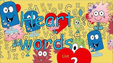 Quick Heart Word Review List 2 Orthographic mapping and Science of Reading